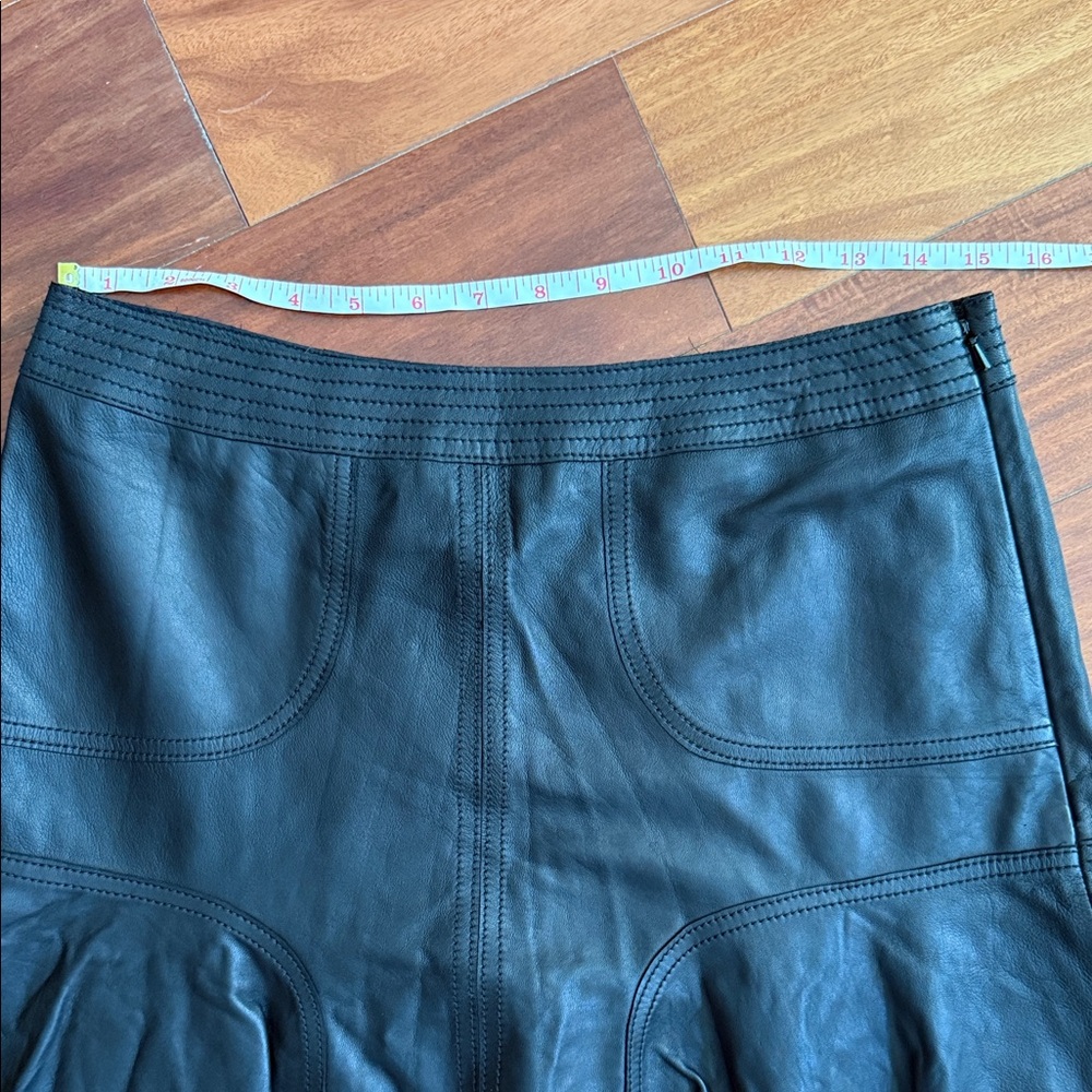 Halogen Black Leather Skirt - Picture 2 of 7